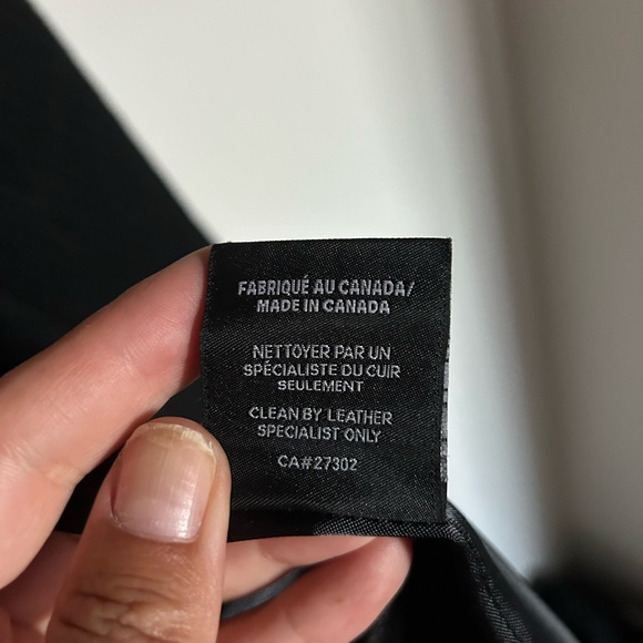 Mackage coat xsmall wool and real leather - Picture 5 of 5